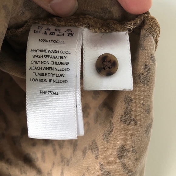 C&C California Leopard print oversized blouse - Picture 9 of 9